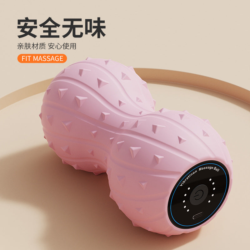 New peanut ball massage ball, vibration muscle relaxation fascia ball, fitness yoga ball, sports fascia relaxation