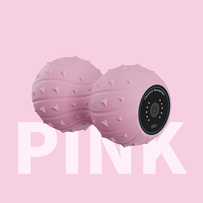 New peanut ball massage ball, vibration muscle relaxation fascia ball, fitness yoga ball, sports fascia relaxation