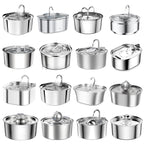 Source Factory Stainless Steel Pet Smart Water Dispenser Automatic Circulation Flow 3.2L Large Capacity Cat and Dog Water Feeder